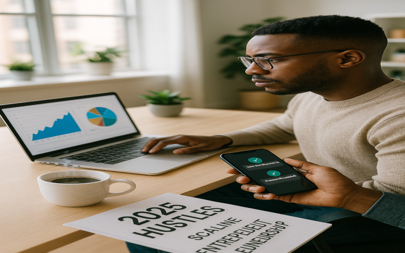 The 2025 Side Hustle Playbook: 7 Online Income Streams That Scale Fast